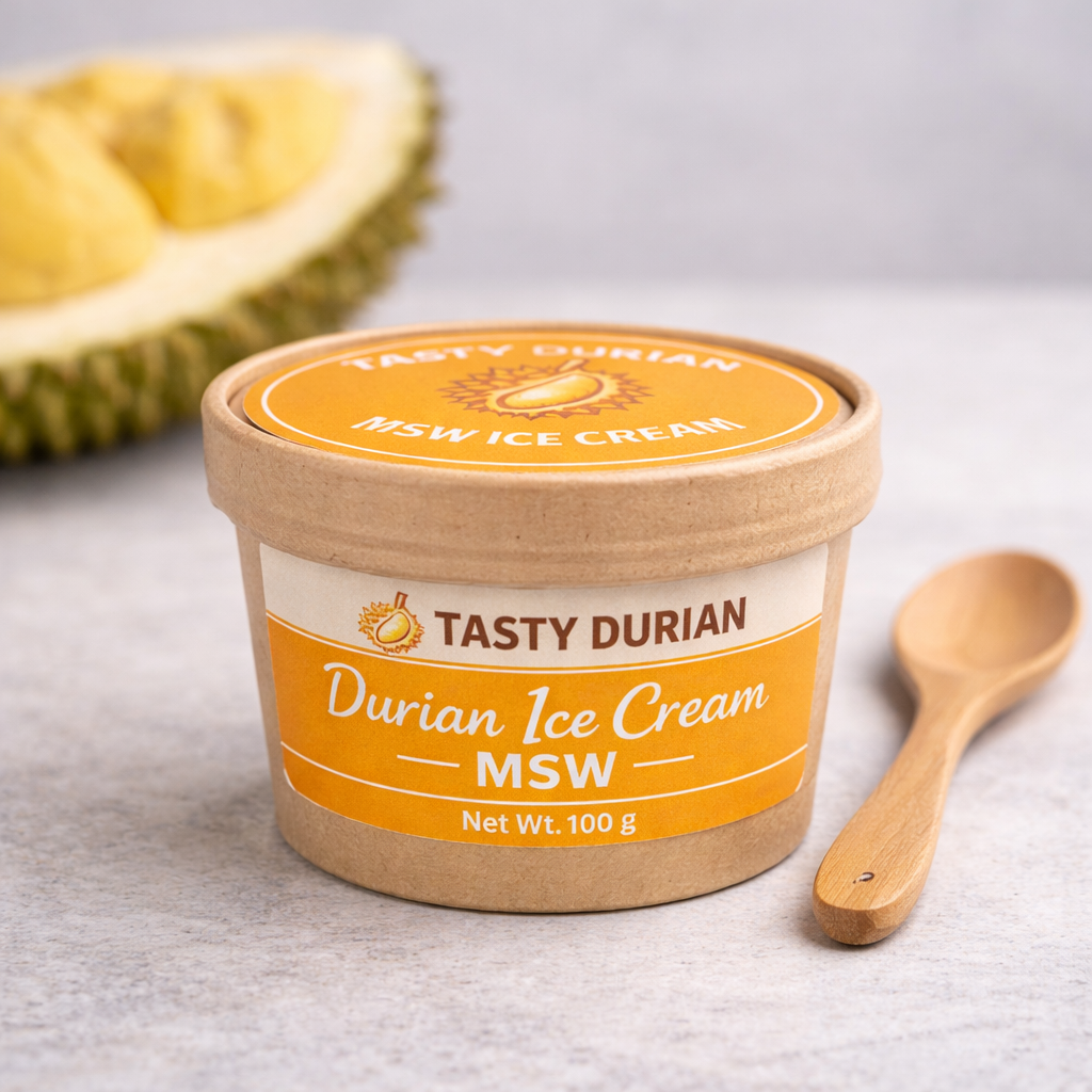 猫山王榴莲冰淇淋 (100克)