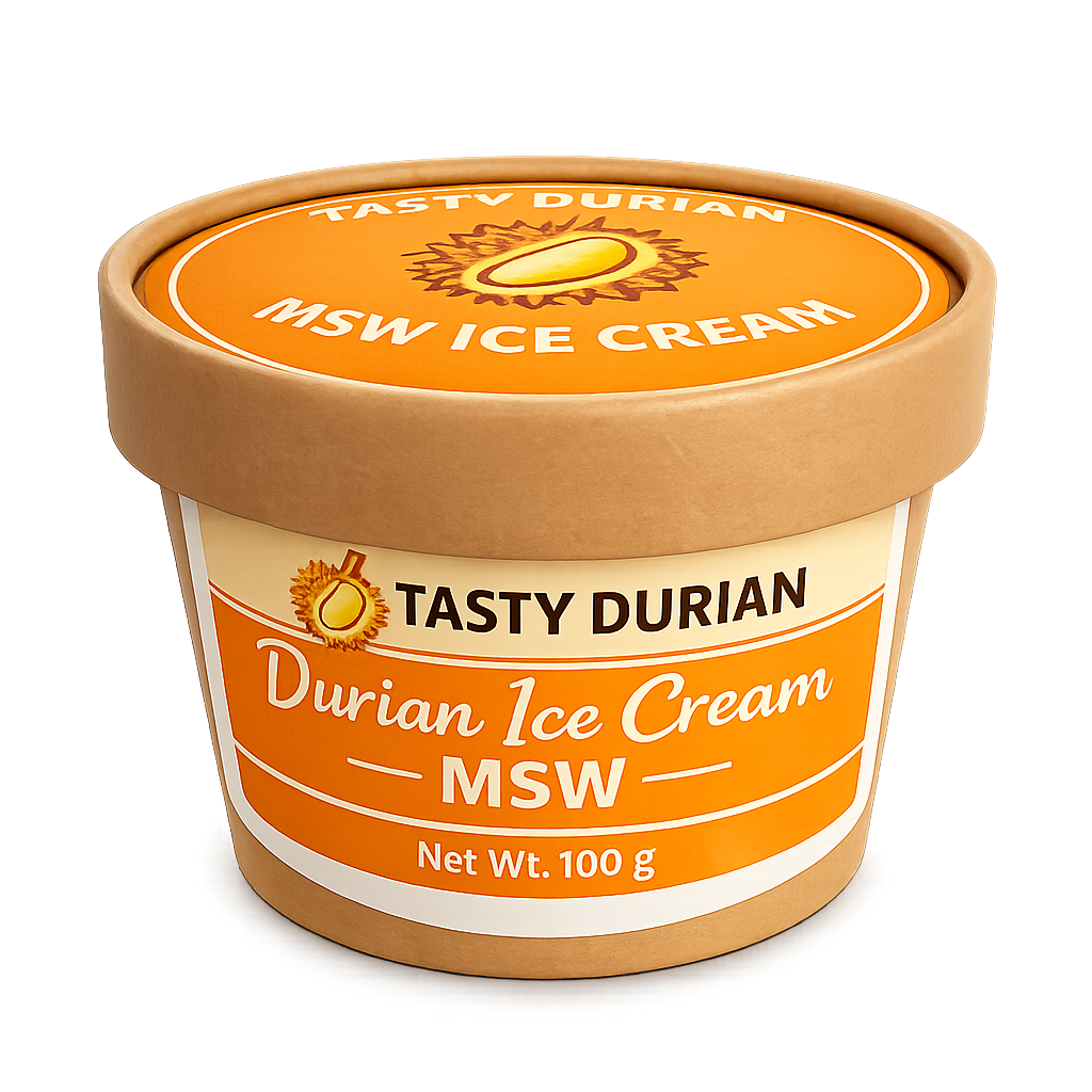 猫山王榴莲冰淇淋 (100克)